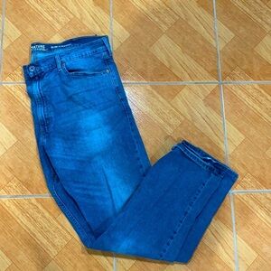 levis slim straight jeans size: 40 x 32